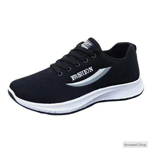 BLWOENS Men's Casual Sneakers Sneakers Men's Shoes-Black/White