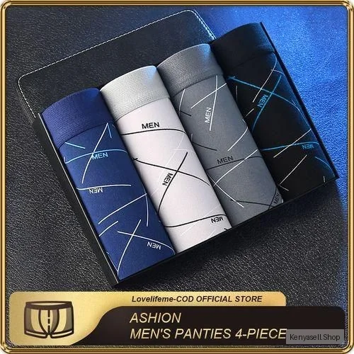 ASHION 2025 EU Sizes Men's Panties Underpant Underwear 4-piece