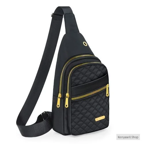 ASHION Lightweight Sling Backpack Durable Crossbody Bag Multiple Pockets For Travel