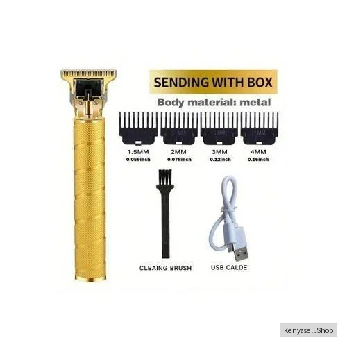 MATIHO Rechargeable Metal Simple Style Hair Clipper