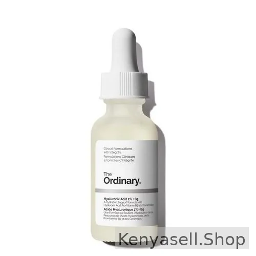 The Ordinary Hyaluronic Acid 2% + B5 (with Ceramides) face serum to hydrate, smooth and visibly reduce lines and wrinkles