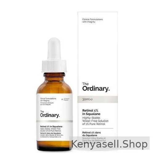 The Ordinary Retinol 1% In Squalane Anti-wrinkle, Anti-aging & Firming Face Serum.