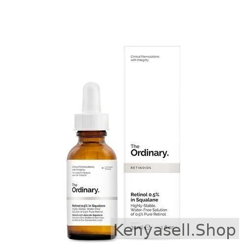 The Ordinary Retinol 0.5% In Squalane- Anti-aging, Fine Lines, Wrinkles
