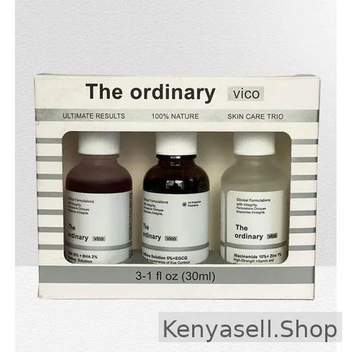 The Ordinary Skin Essentials 3-in-1 Niacinamide, Caffeine& Peeling
