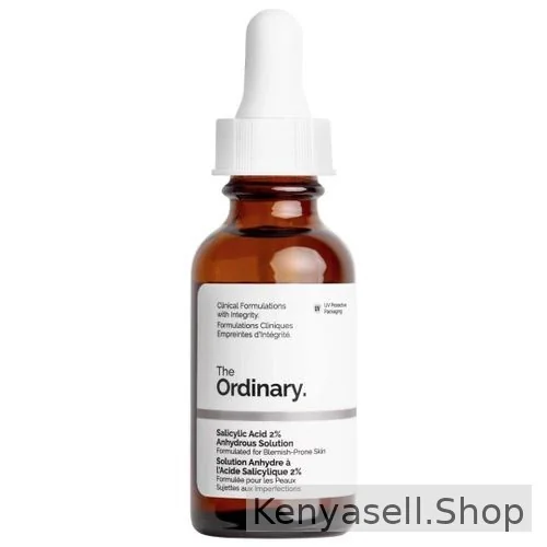 The Ordinary Salicylic Acid 2% Anhydrous Solution Gentler solution for blemish-prone skin and uneven texture.