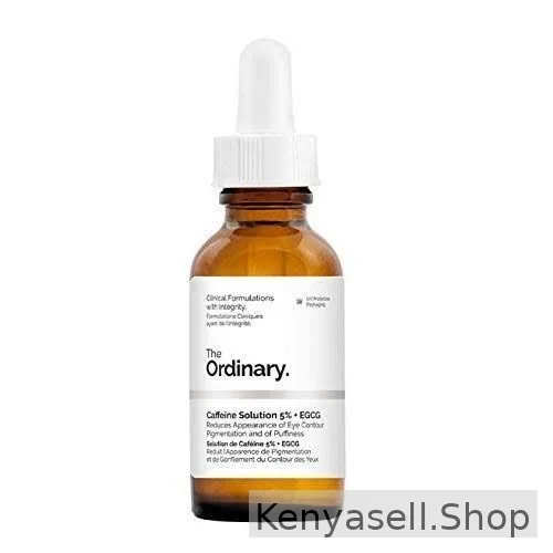 The Ordinary  Caffeine Solution 5% + EGCG Face Serum.