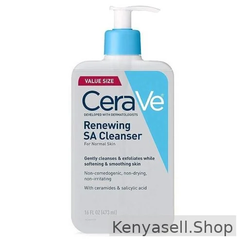 CeraVe SA Smoothing Cleanser 236ml (For Dry, Rough, Bumpy Skin)