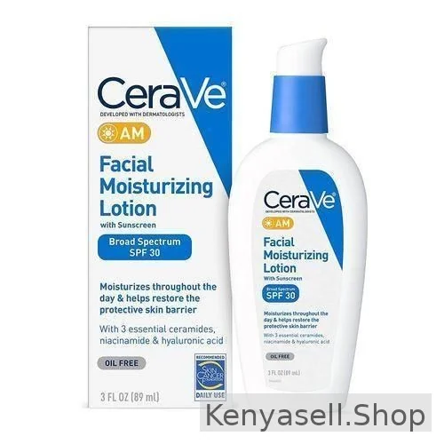 CeraVe Original AM Facial Moisturizing Lotion With SPF 30
