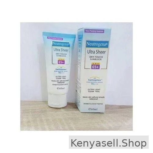 sun Neutrogena Ultra Sheer Dry-Touch Sunscreen Suncream/ Sunblock SPF 65+..-60ML