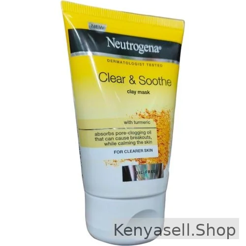 Beauty Clear & Soothe Clay Mask With Turmeric For Clearer Skin By Neutrogèna