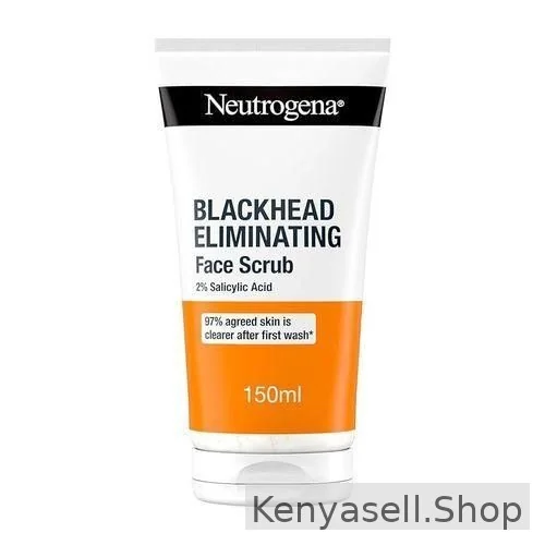 Neutrogena Face Scrub Cream Skin Detox Daily Cleansing of Toxins with Glycolic Acid Refreshing Effect 150ml