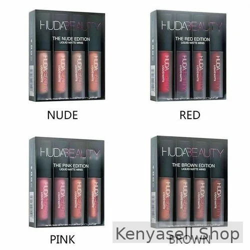 Beauty 4 Set Lipstick Hudabeauty