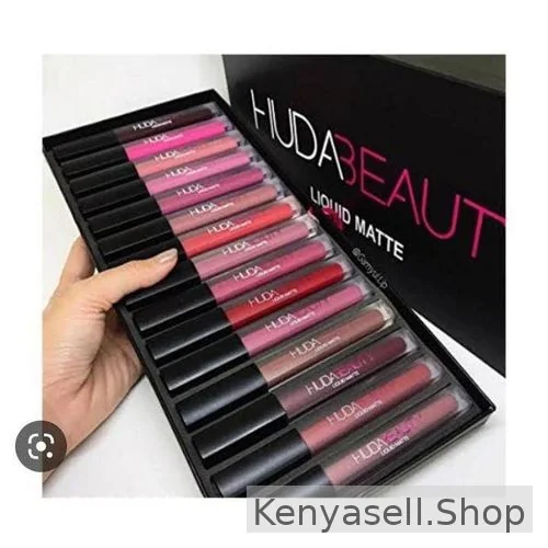 Huda Beauty Lip Gloss Beauty Box - 15 Pcs