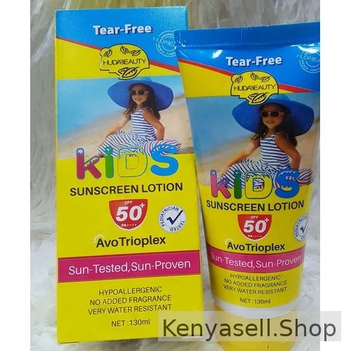 Huda Beauty Kids sunscreen lotion