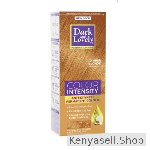 Dark & Lovely NEW LOOk COLOR INTENSITY  PERMANENT COLOR - AMBER BLONDE