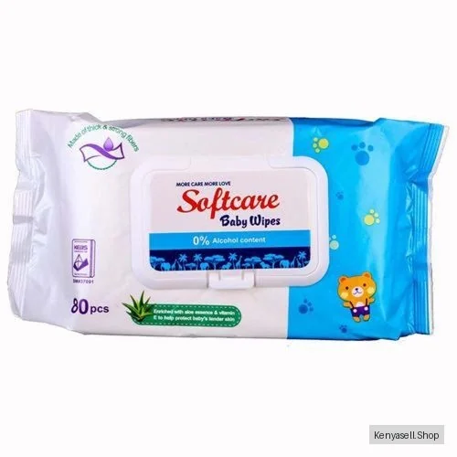 Softcare Baby Wipes 80pcs