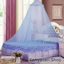 Round-shaped Hanging Mosquito Net - Blue