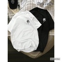 Dou-color Men's 2in1 Rose Print T-Shirt