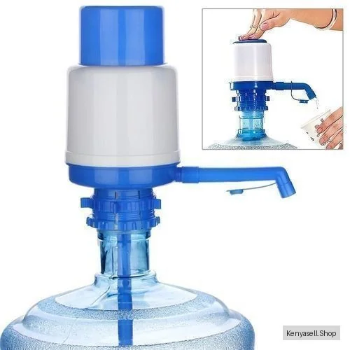 HUILE Portable Manual Hand Press Water Bottle Dispenser Pump