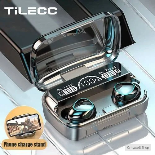 TiLECC M10 Wireless Bluetooth Earphones Waterproof LED Dispay Headset Hifi Stereo