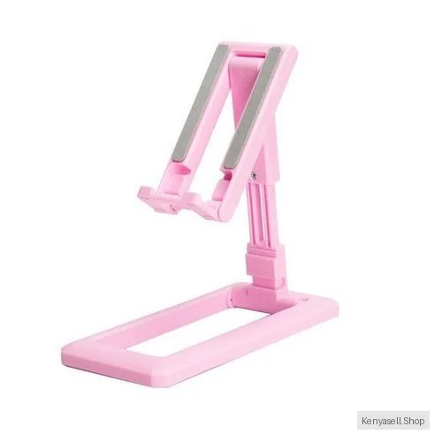 White Label Foldable Phone Holder - Pink