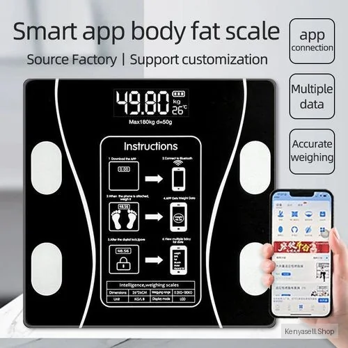 Digital Bathroom Scale Body Fat Weight Scale Digital Weighing Scales