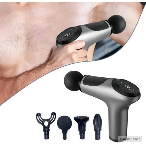 Mini Fascia Gun, Muscle Relaxation Massager ,With 4 Heads