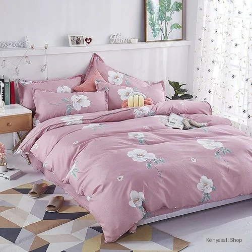 4-piece Bedding Set 200*230-pink