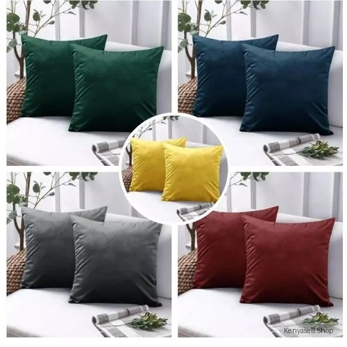 Cushion Covers Sofa Decor Velvet Cushion Cases Throw Pillow Covers Set Of 2