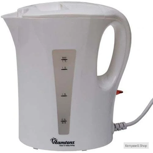 Ramtons RM/399-corded Electric Kettle 1.7 Ltrs- White (1YR WRTY)