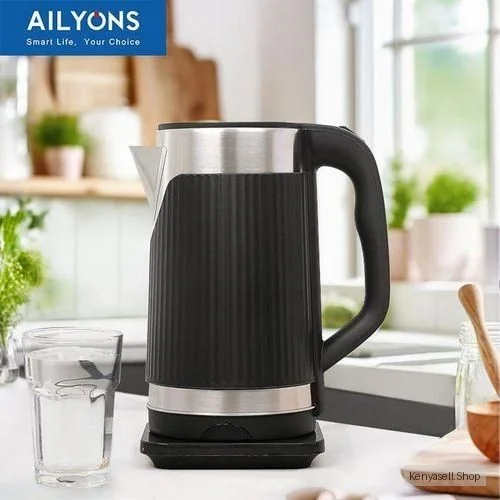 AILYONS 3.5ltrs Stainless Steel Electric Big Kettle, Ultra Plus Kettle Automatic Hot Water Boiler or Heater Jug Auto Shutoff