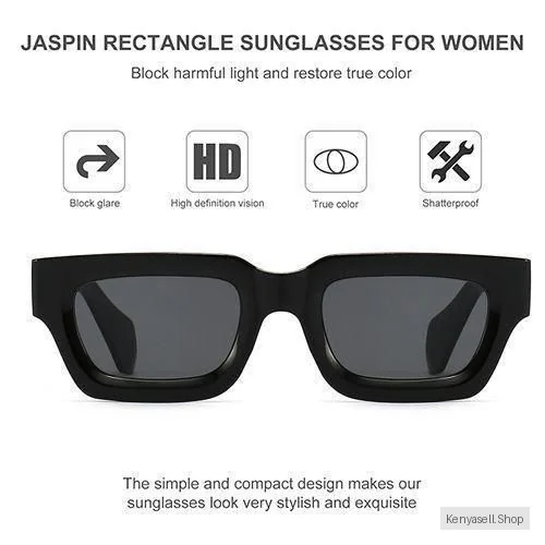 Men's And Women's Protection UV400 Sunglasses - Black