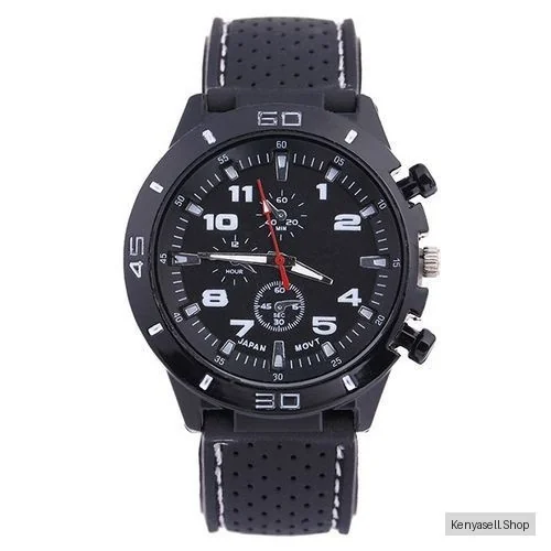 Men's Watch Sports Fashion Wrist Watch Quartz Watches - Black