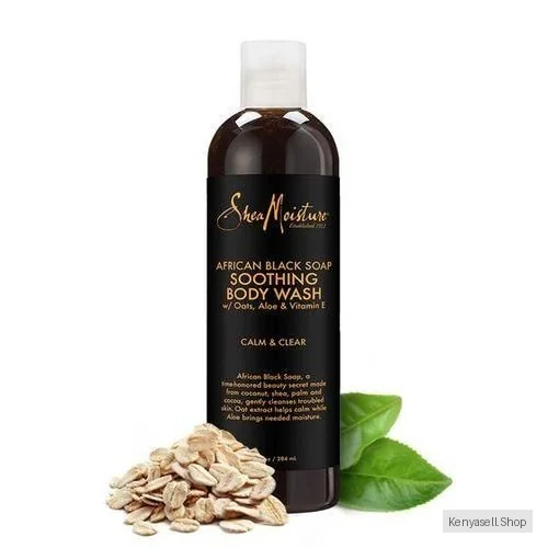 Shea Moisture African Black Soap Body Wash 13oz.