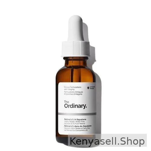 The Ordinary Retinol 1% in Squalane for Dryness, Textural Irregularities, Signs of Aging, Uneven Skin Tone