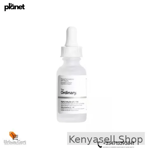 The Ordinary Face Serum Skin Care for Brightening Water-based Serum Improve Pigmentation Ingredient Alpha Arbutin 2% + HA Serum