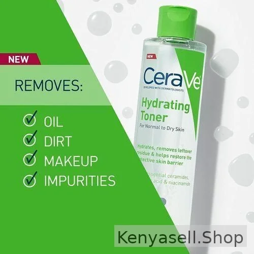 CeraVe Hydrating Toner With Hyaluronic Acid, Niacinamide, And Ceramides