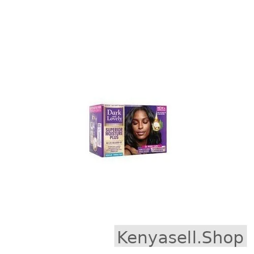Dark & Lovely  Superior Moisture Plus No Lye Relaxer Regular Kit