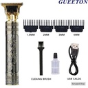 GUEETON Vintage T9 Dragon Rechargeable Metal Hair Clipper Gold
