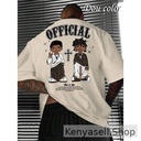 Dou-color Dou-color Men's Fashion Hip Hop T-Shirt-khaki