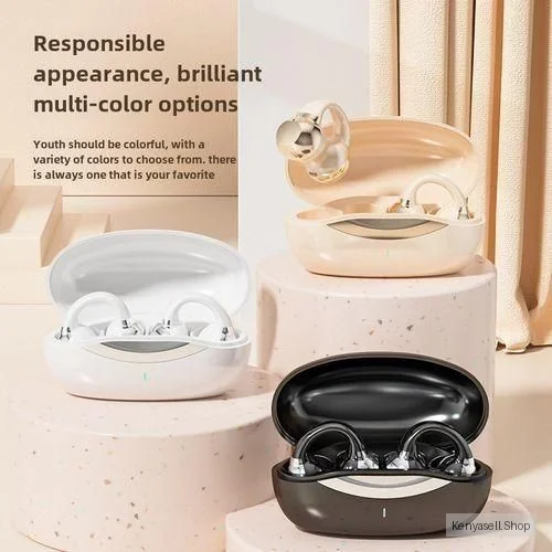 J07 Clip-on Wireless Bluetooth Headphones Stereo Bass Earphones