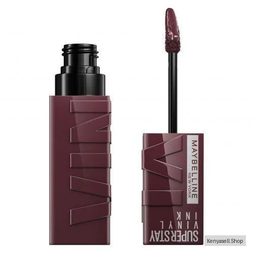 Maybelline Superstay Vinyl Ink Nude Shock Liquid Lipstick, Longwear, Smudge-free, Long Lasting up to 16hr, Highly Pigmented Color, Shine Finish - 135 Fearless