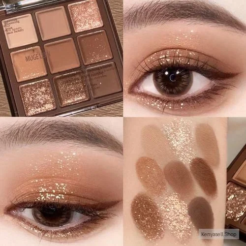 WIFINIT 9-color Earth Color Eye Shadow Disc Advanced And Practical