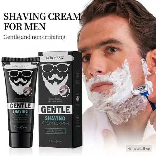 KORMESIC Men's gentle and smooth shaving creams 60g