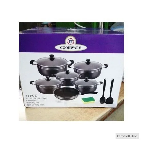 TC 14 Piece Non Stick Cooking Pots / Sufurias